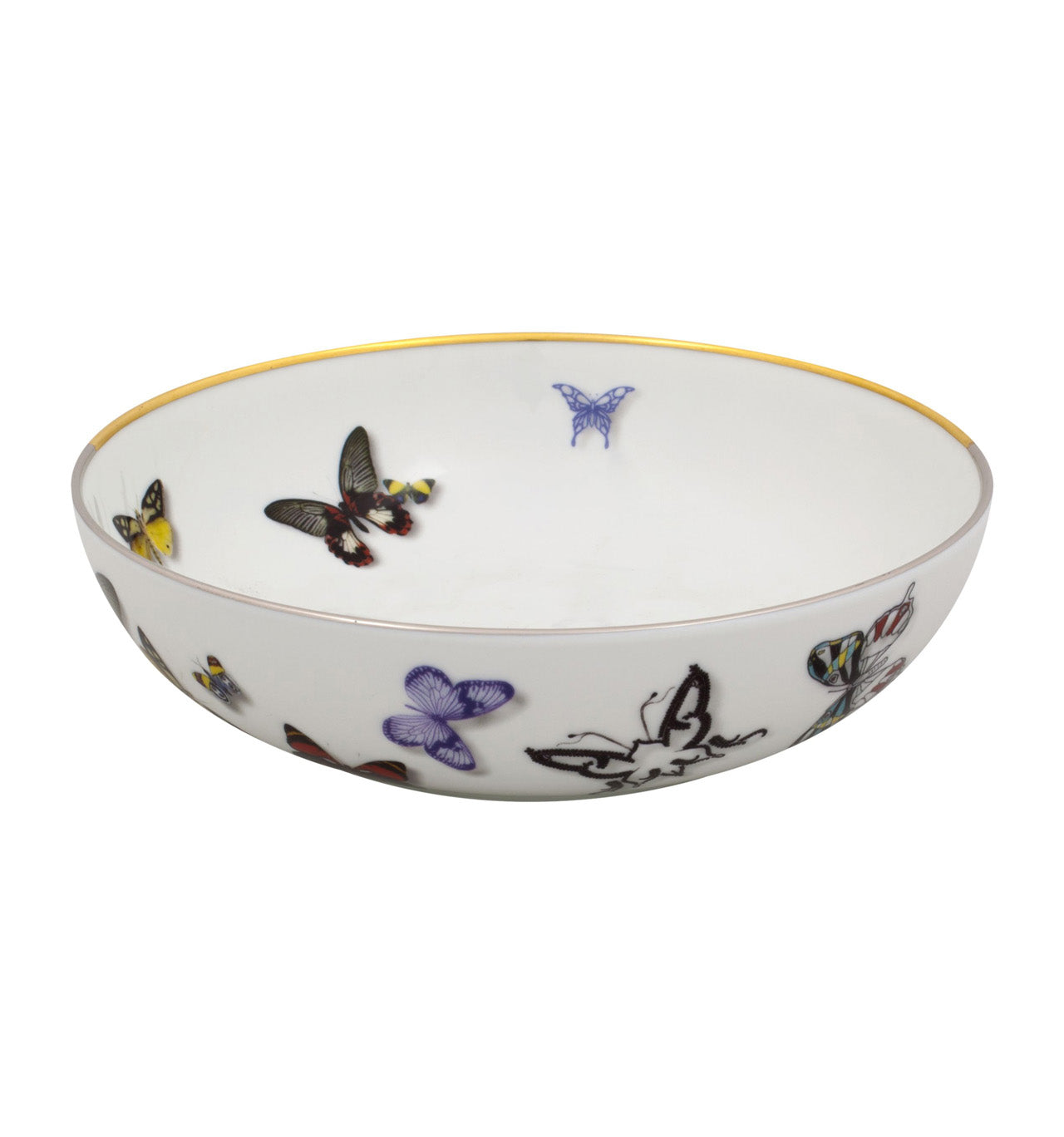 Vista Alegre Butterfly Parade Serving Bowl