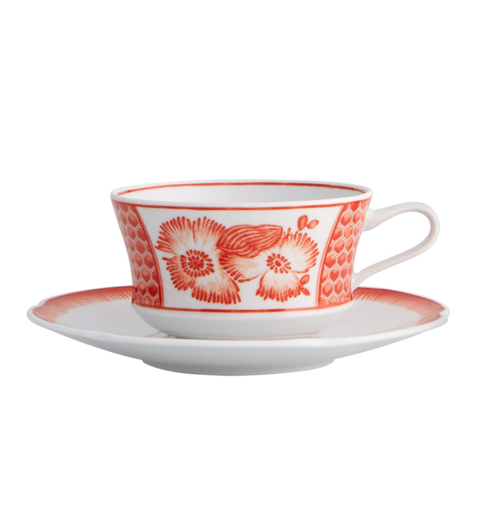 Vista Alegre - Coralina Tea Cup & Saucer
