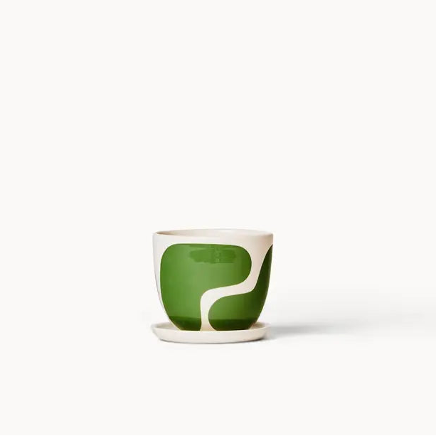 Meadow Color Block Planter Small (Gloss)