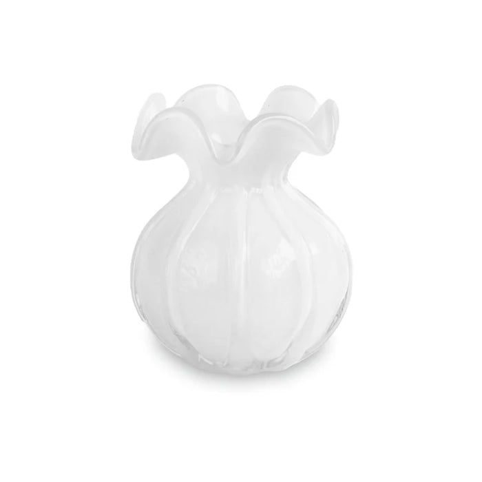 Beatriz Ball - Vento Round Bud Vase White