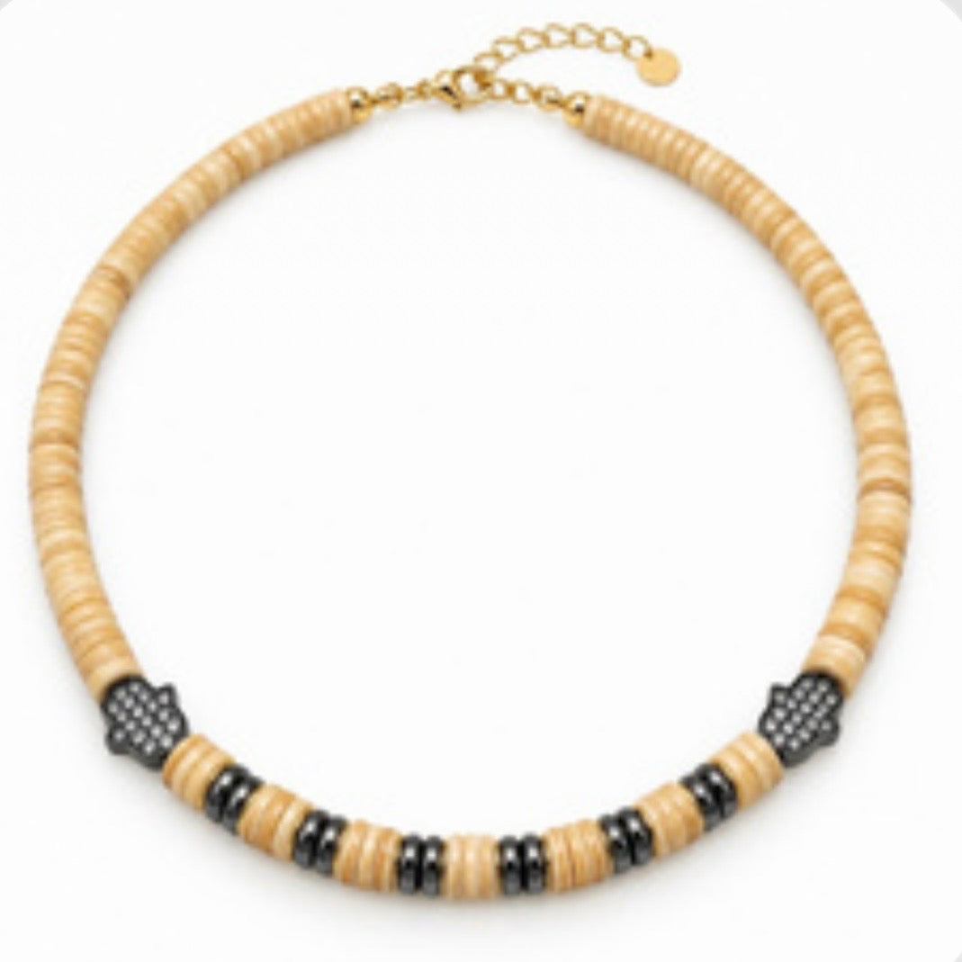 Paulina Hands Necklace