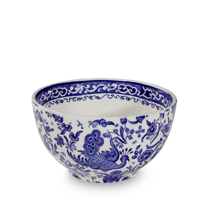 Burleigh - Blue Regal Peacock Large Sugar Bowl