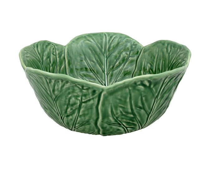 Bordallo Pinheiro - Cabbage Tall Salad Bowl