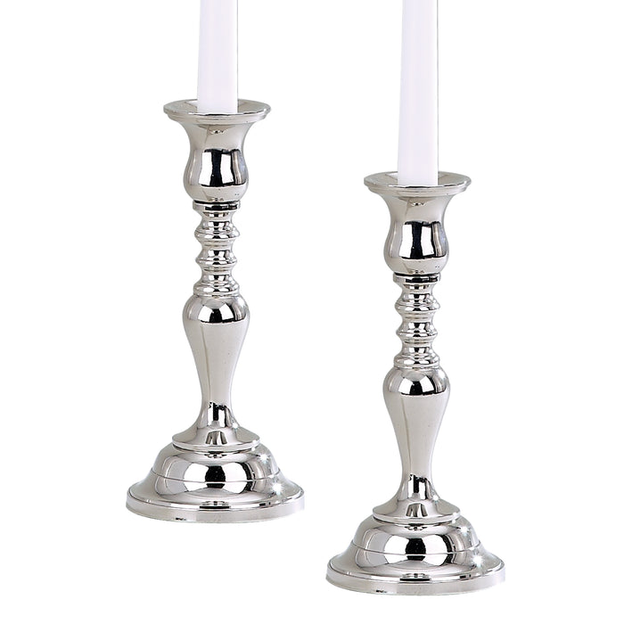 Elegance - Hampton Silverplated Candlestick - Pair