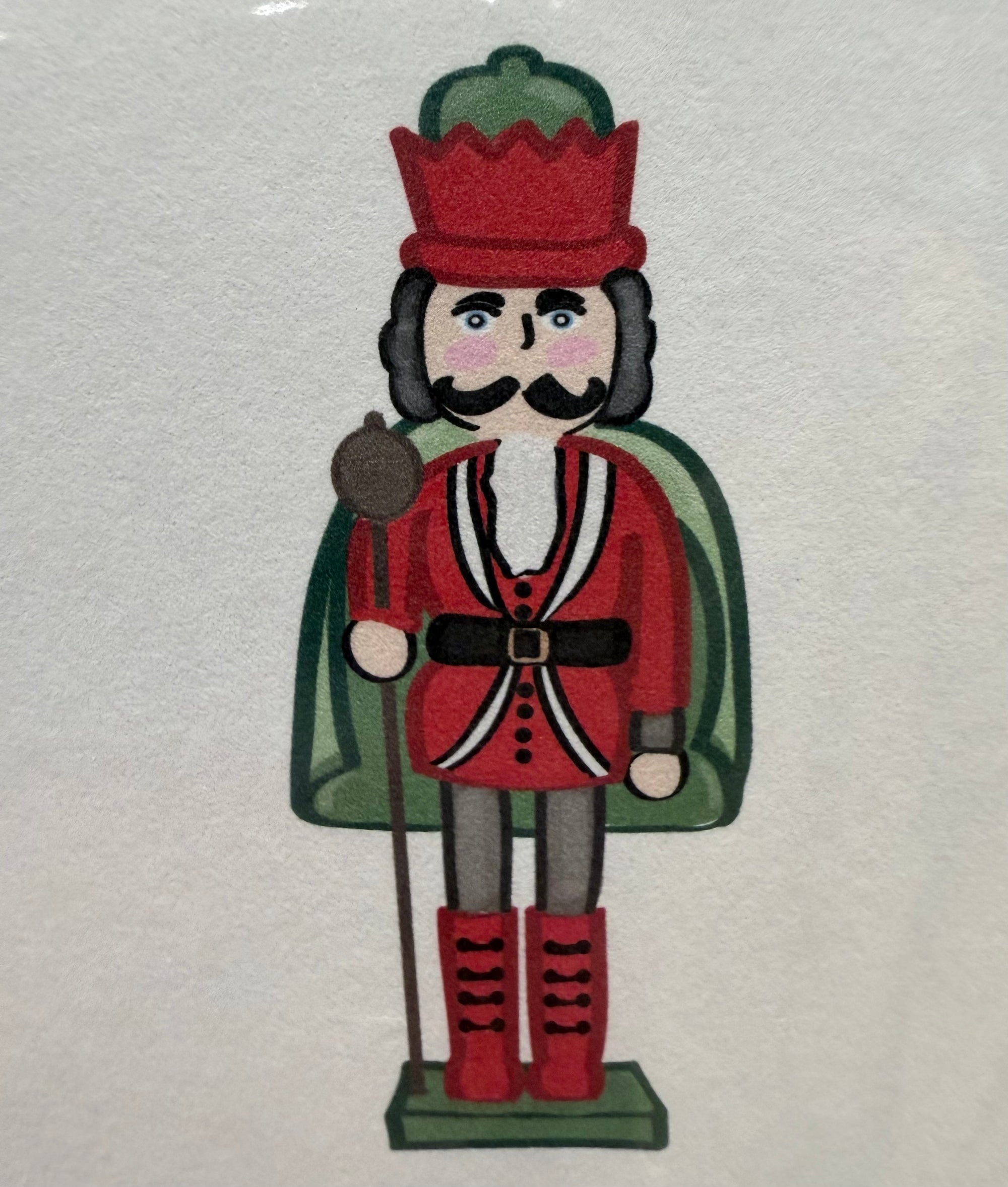 Gift Enclosures Nutcracker Red Green