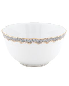 Herend - Fish Scale Gray Round Bowl