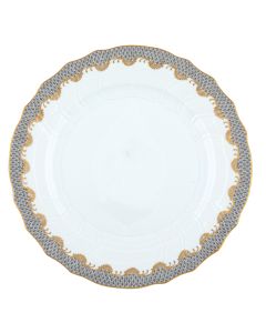 Herend - Fish Scale Gray Dinner Plate