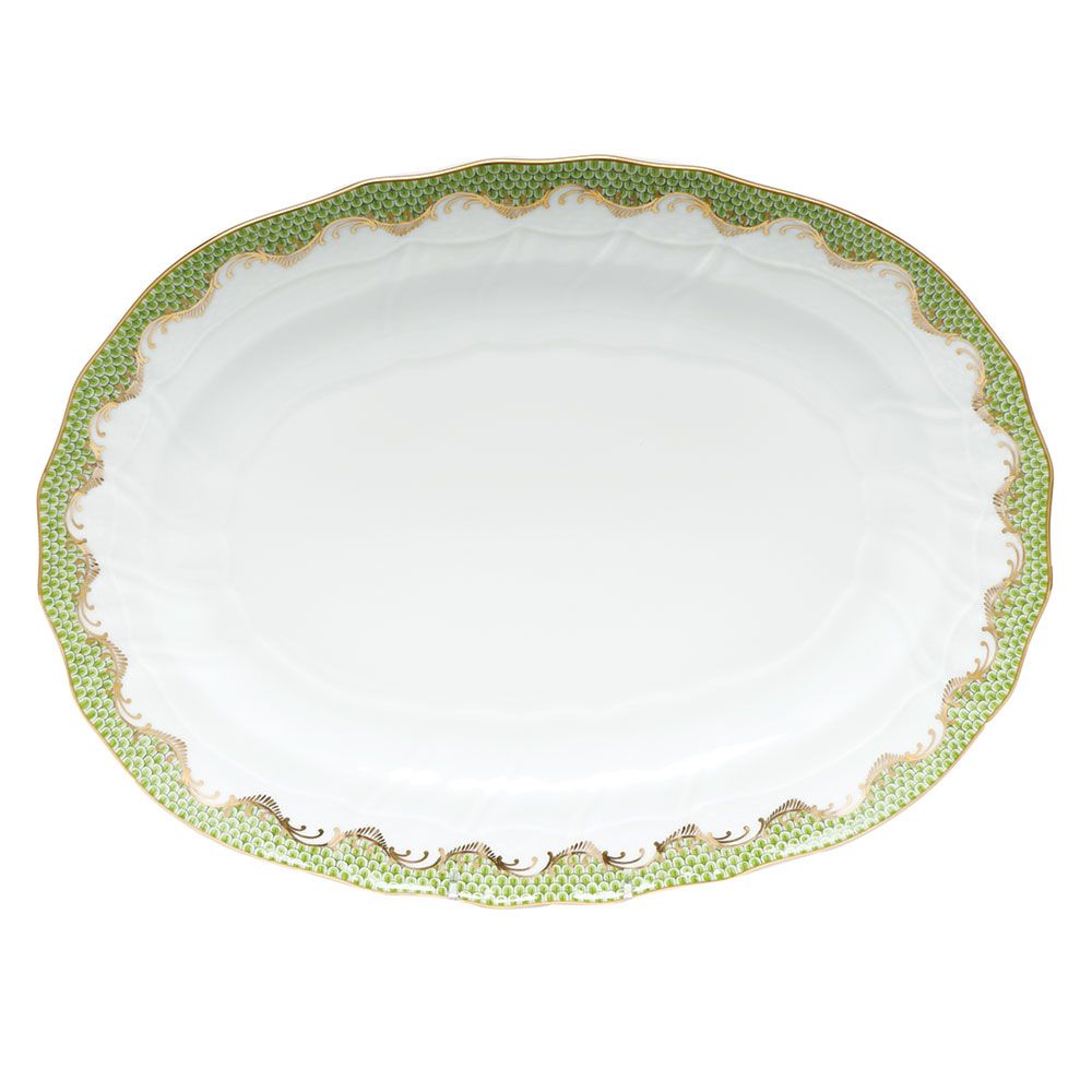 Herend - Fish Scale Evergreen Platter