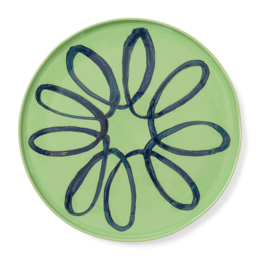 Caravan - Amalfi Service Charger Plate - Green