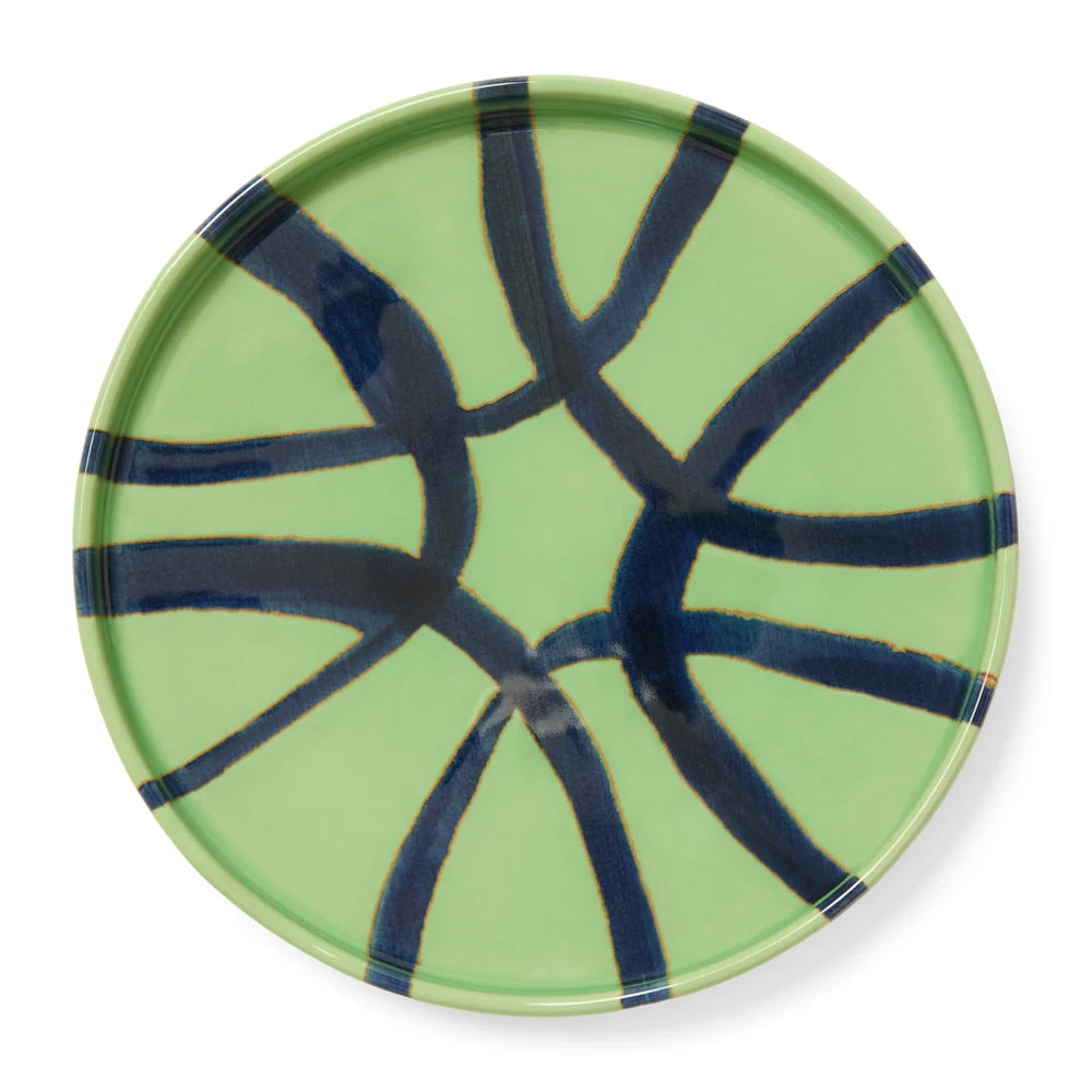 Caravan - Amalfi Appetizer Plate - Green