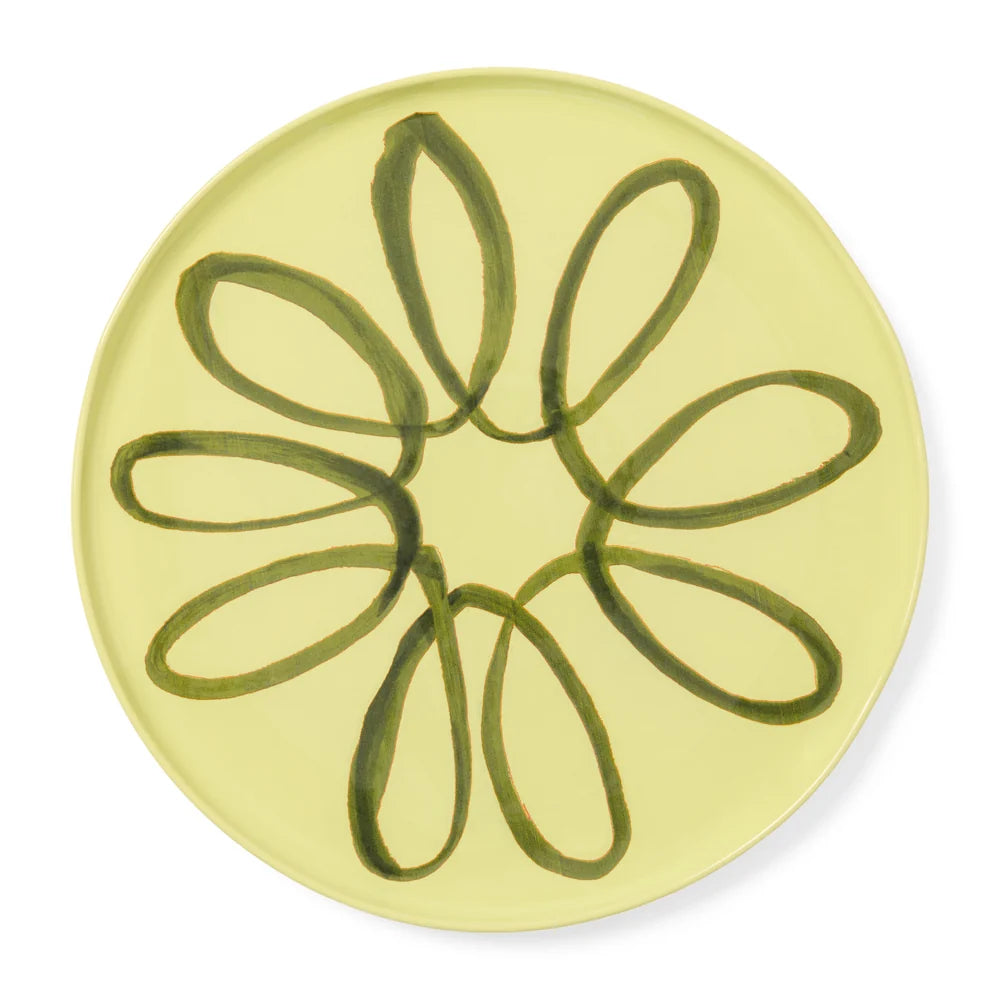 Caravan - Amalfi Service Charger Plate - Lime