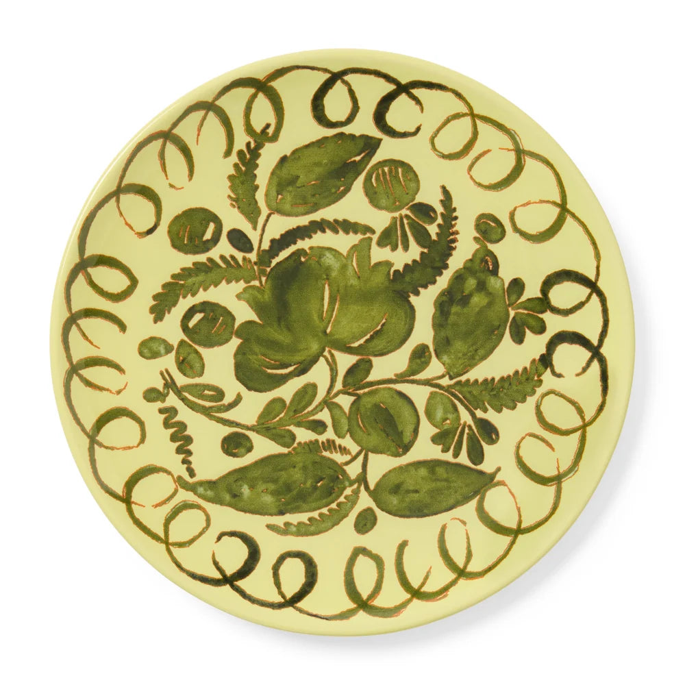 Caravan - Amalfi Dessert Plate - Lime
