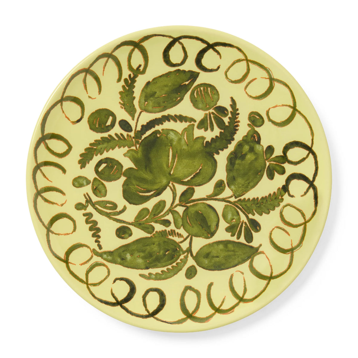 Caravan - Amalfi Dinner Plate - Lime
