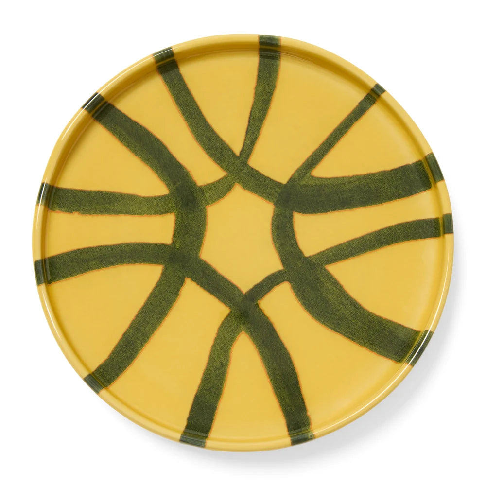 Caravan - Amalfi Appetizer Plate - Mustard