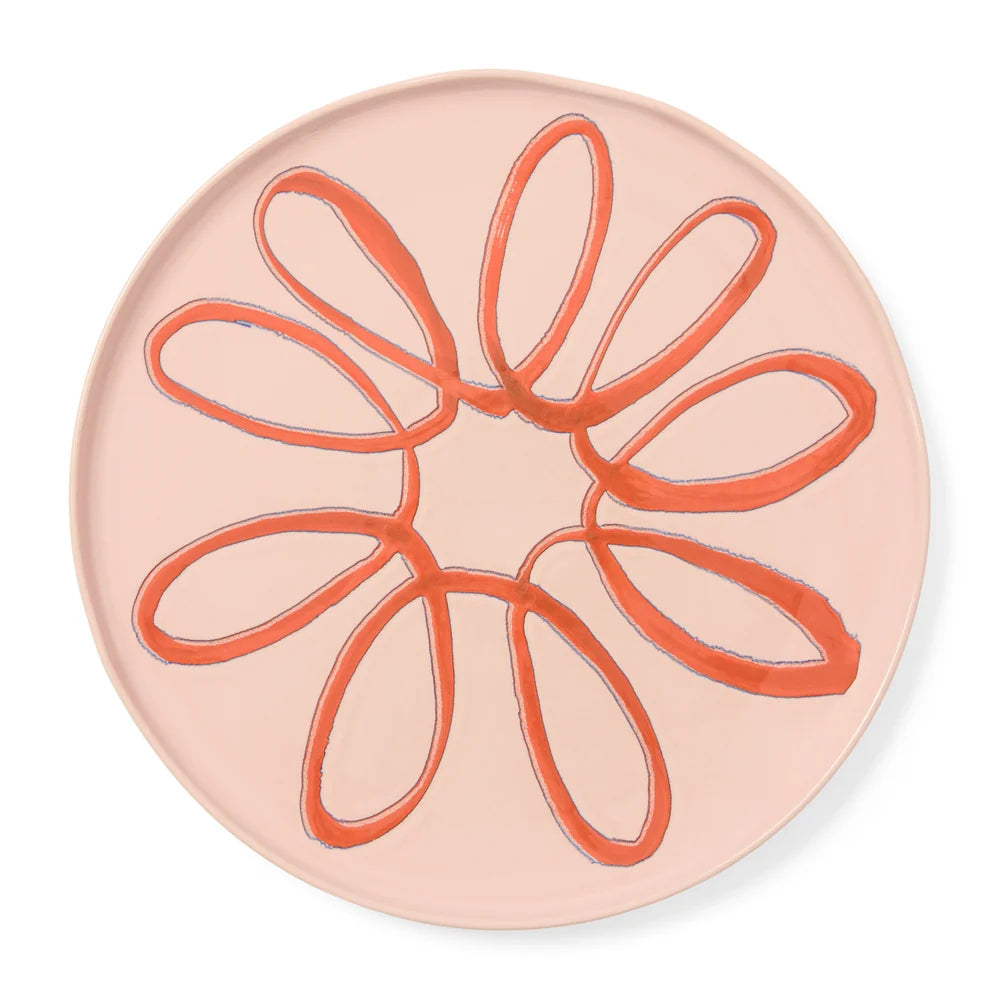 Caravan - Amalfi Service Charger Plate - Pink