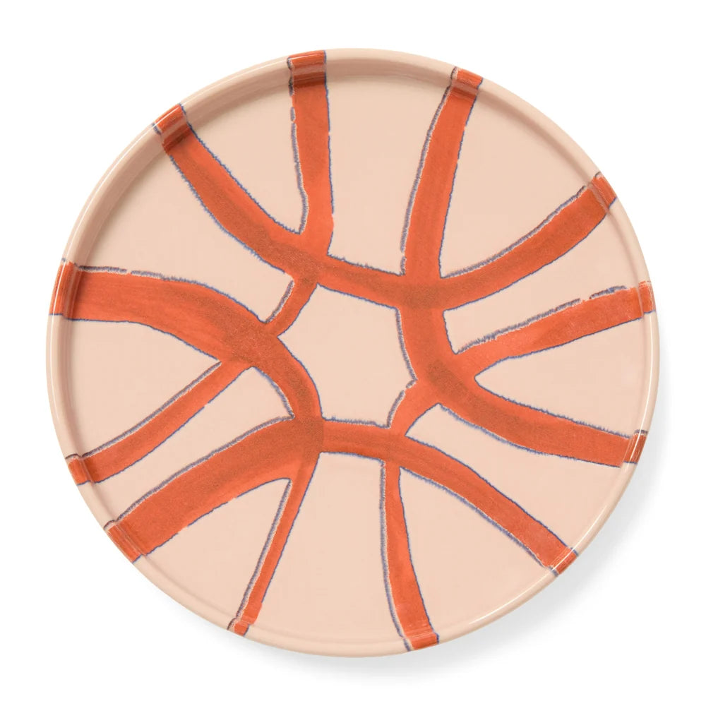 Caravan - Amalfi Appetizer Plate - Pink
