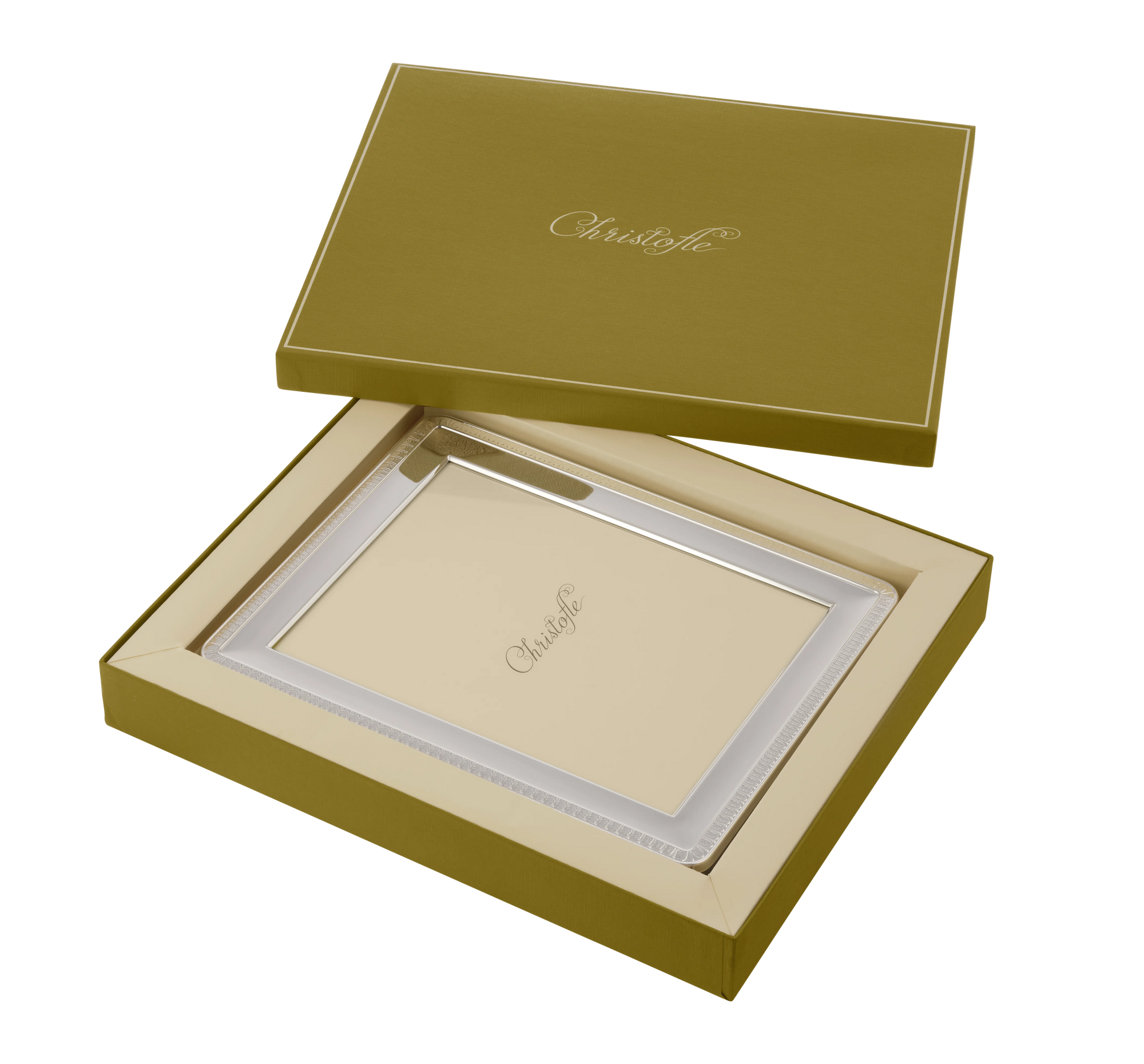 Christofle - Malmaison Silver Plated Picture Frame 7 x 9 in