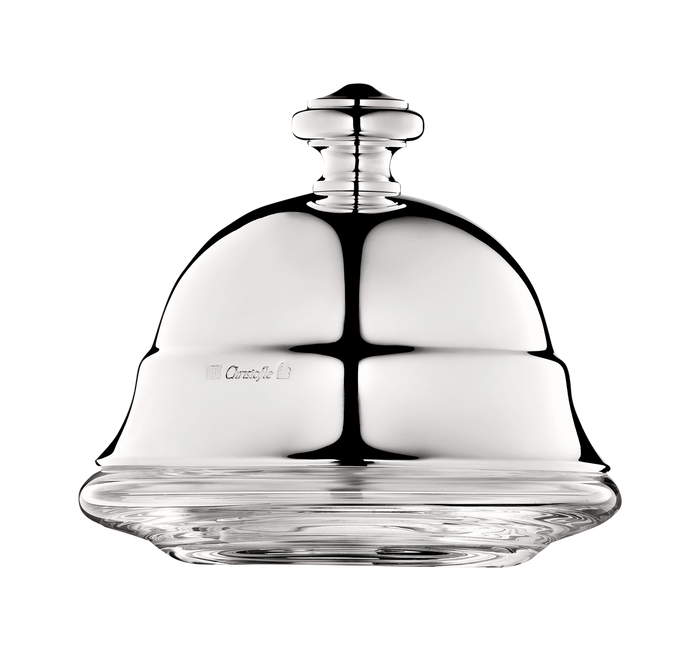 Christofle - Albi Silverplated Personal Lidded Butter Dish