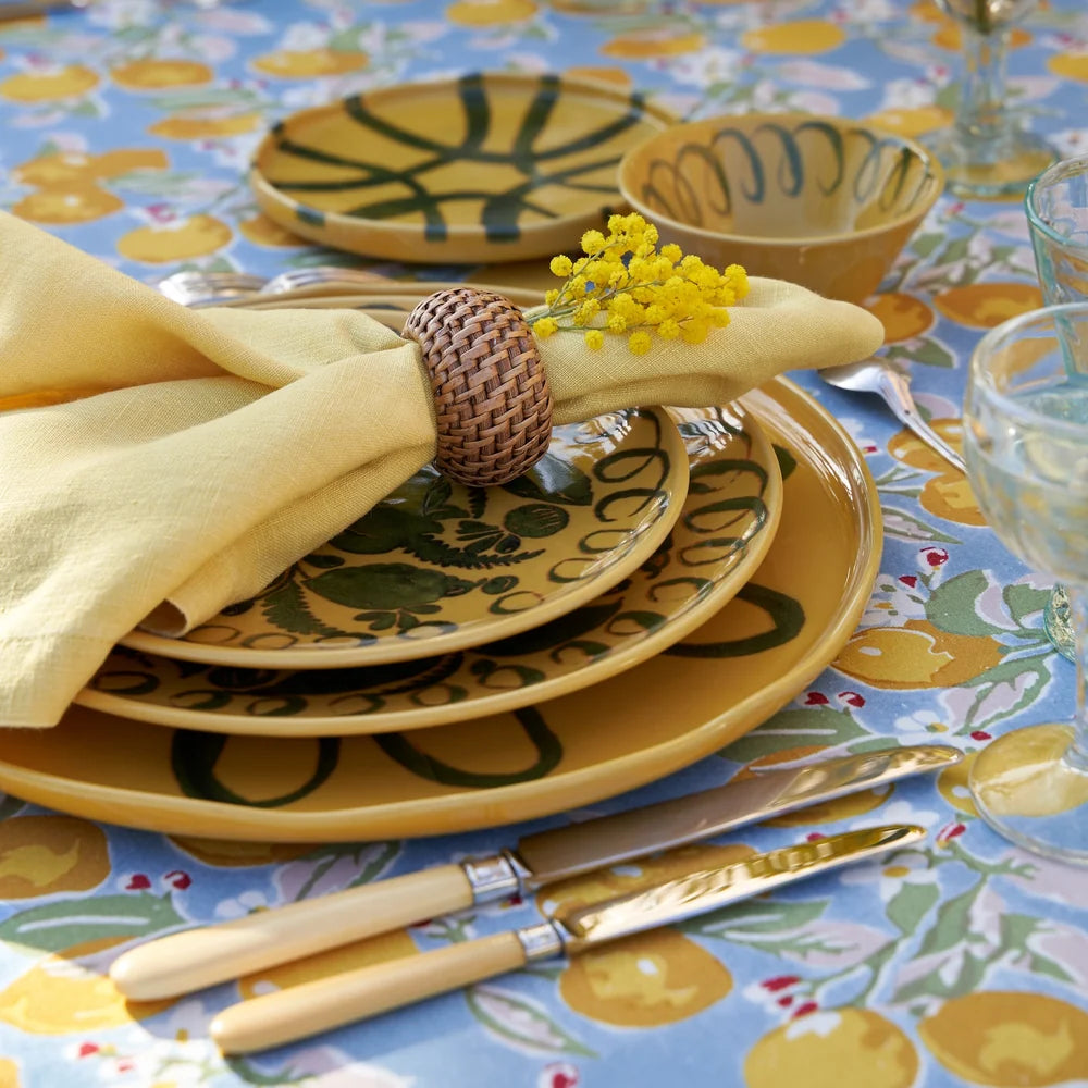 Caravan - Amalfi Service Charger Plate - Mustard