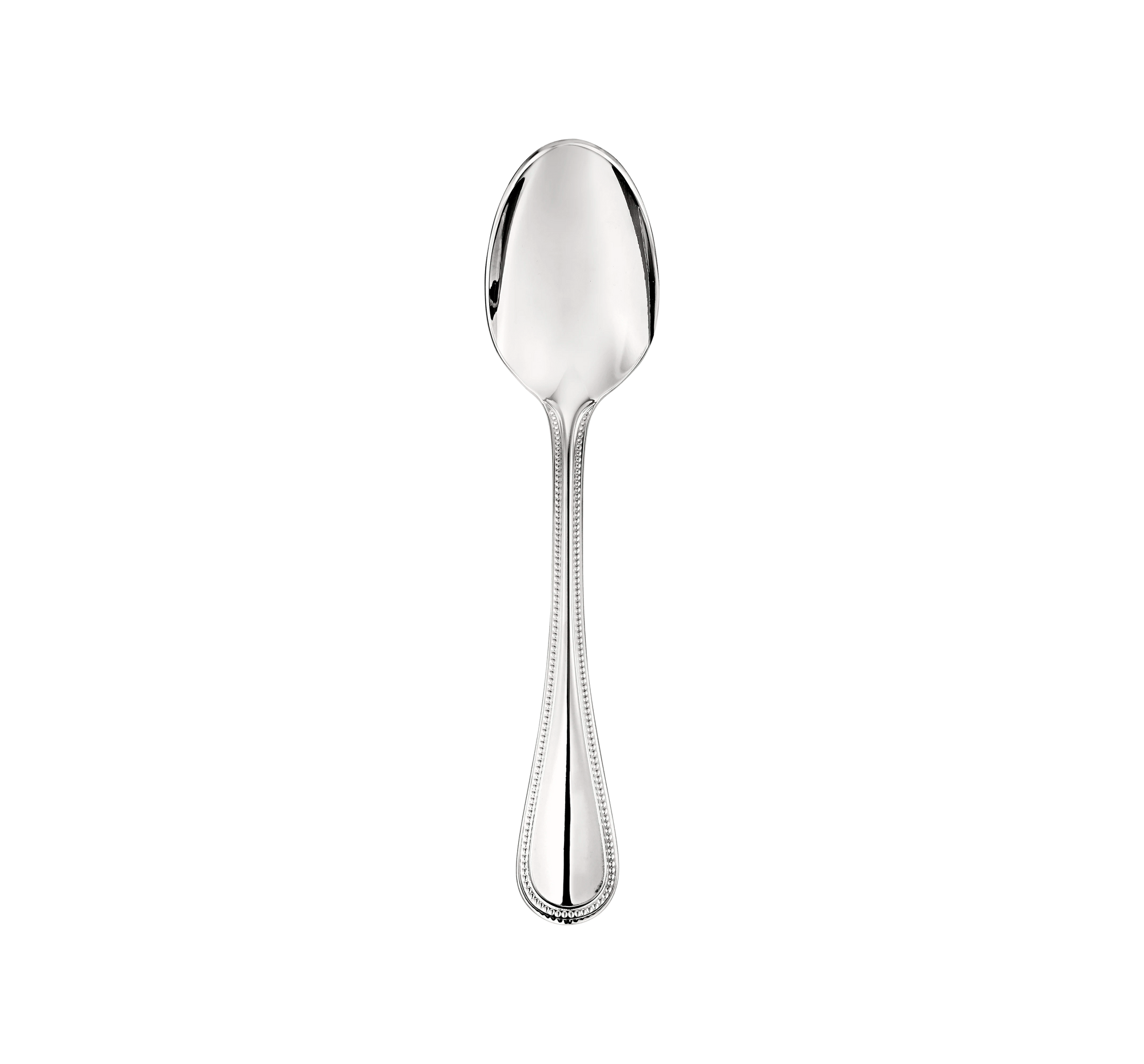 Christofle - Perles Stainless Steel Dessert Spoon