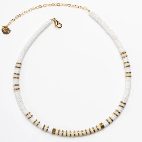Bianca Ecru Semplice Necklace