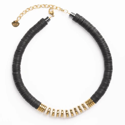 Jaipur Nero Prima Cream Necklace