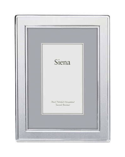 Tizo - Silver Plated Double Border Frame