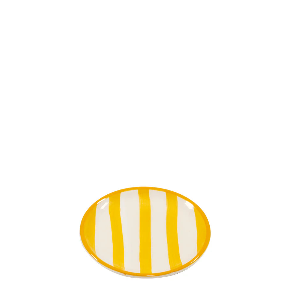 Zafferano - Lido Dessert Plate Yellow (Set of 4)