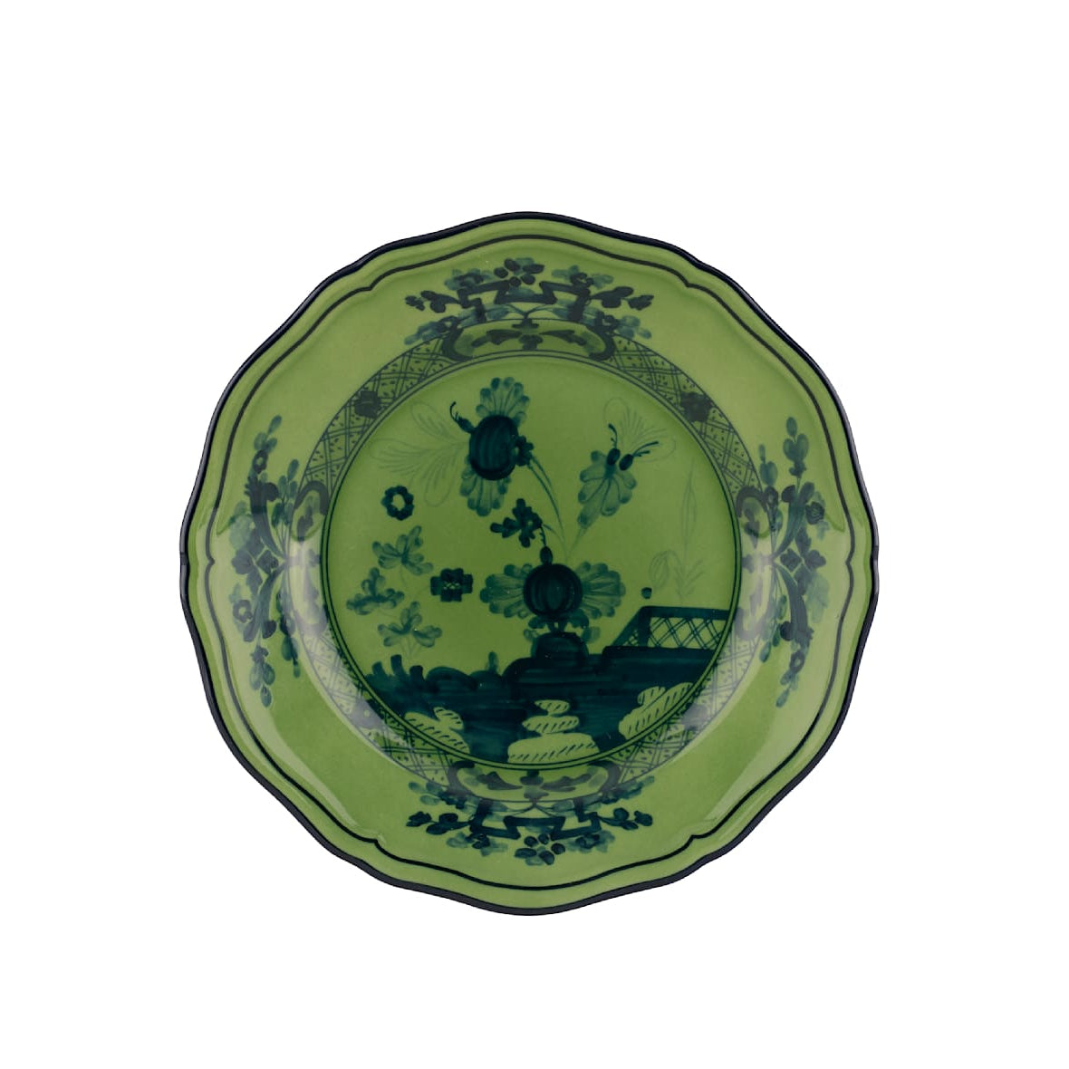 Ginori 1735 - Oriente Italiano Bread &amp; Butter Plate - Malachite
