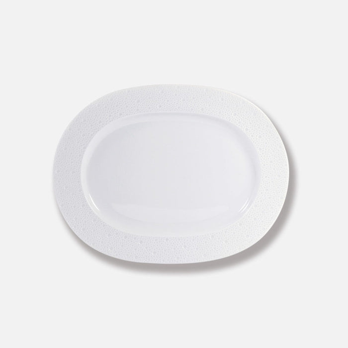 Bernardaud - Ecume Oval Platter White 12"