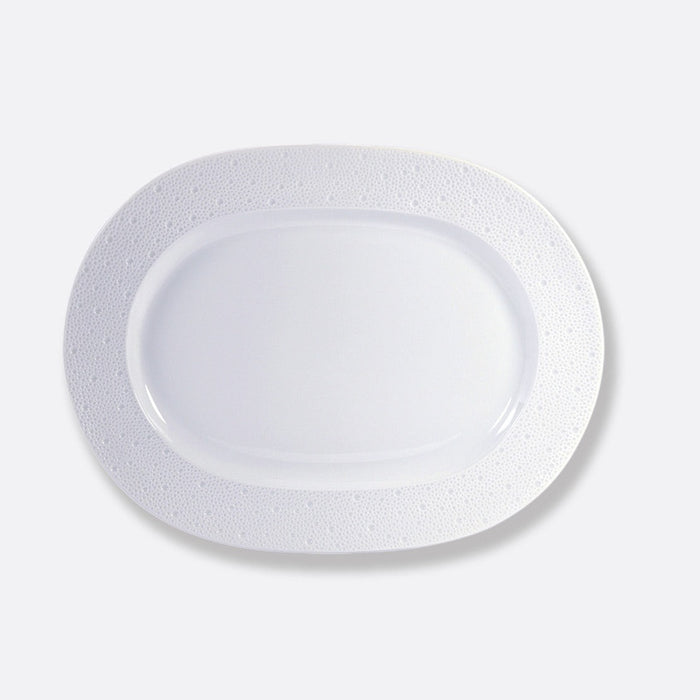 Bernardaud - Ecume Oval Platter White 13.5