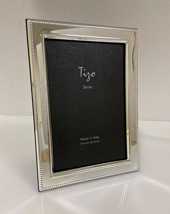 Tizo - Silver Plated Beaded Frame