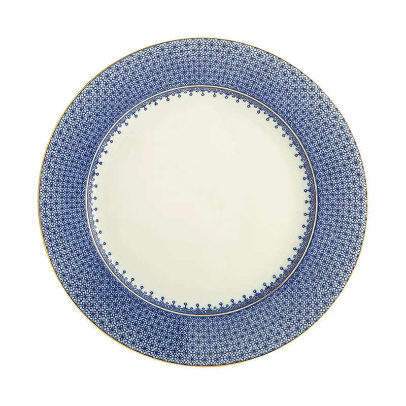 Mottahedeh - Blue Lace Dessert Plate