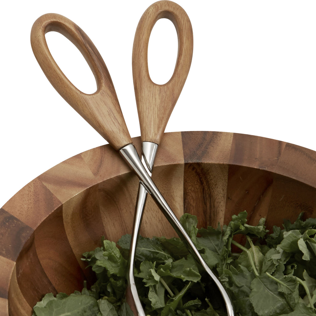 Nambé - Curvo Salad Scissors