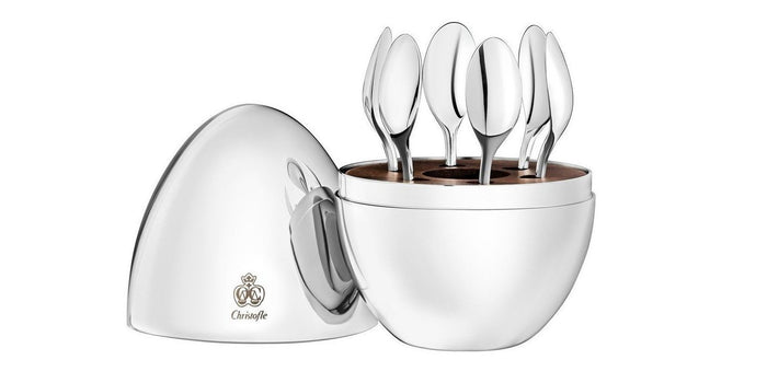 Christofle - Mood Coffee 6-Espresso Spoons in Chest
