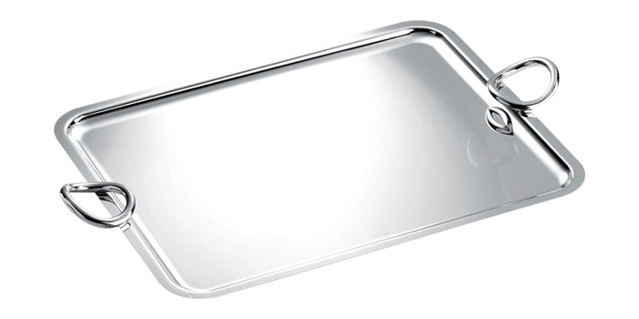 Christofle - Vertigo Rectangular Tray with Handles, Extra Large